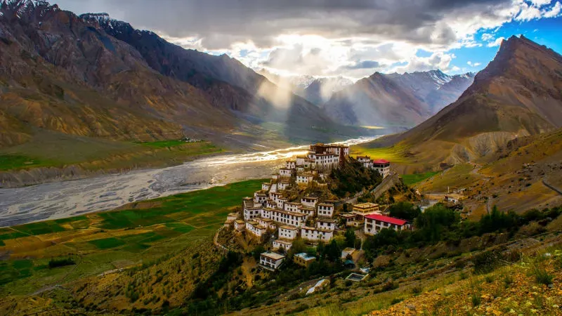 Key Monastery, Spiti Valley, Places to visit in india 