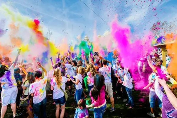 Holi Party Vagator goa places to visit in india