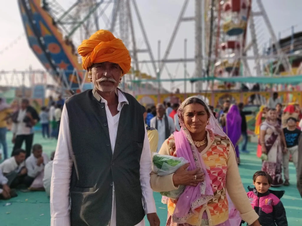 Locals Shopping at Pushkar Camel Fair