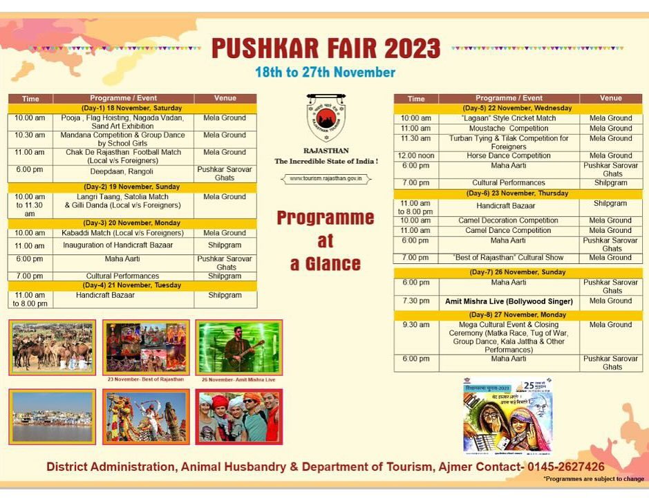 pushkar fair 2023