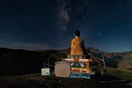 Langza Village Buddha Statue