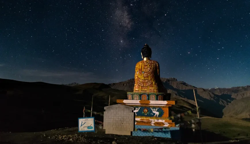 Langza Village Buddha Statue