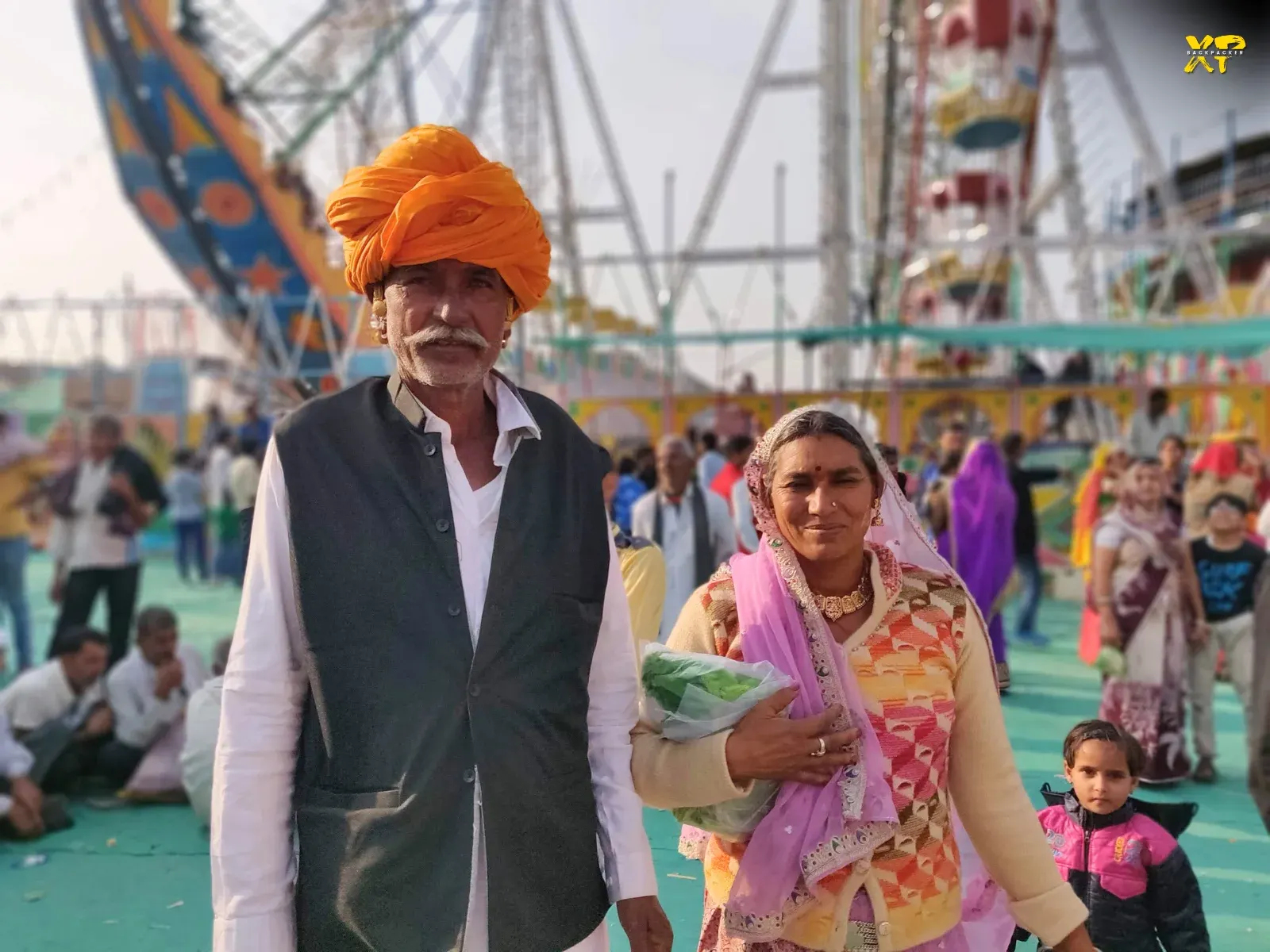 Locals at Pushkar Fair Backpacker XP