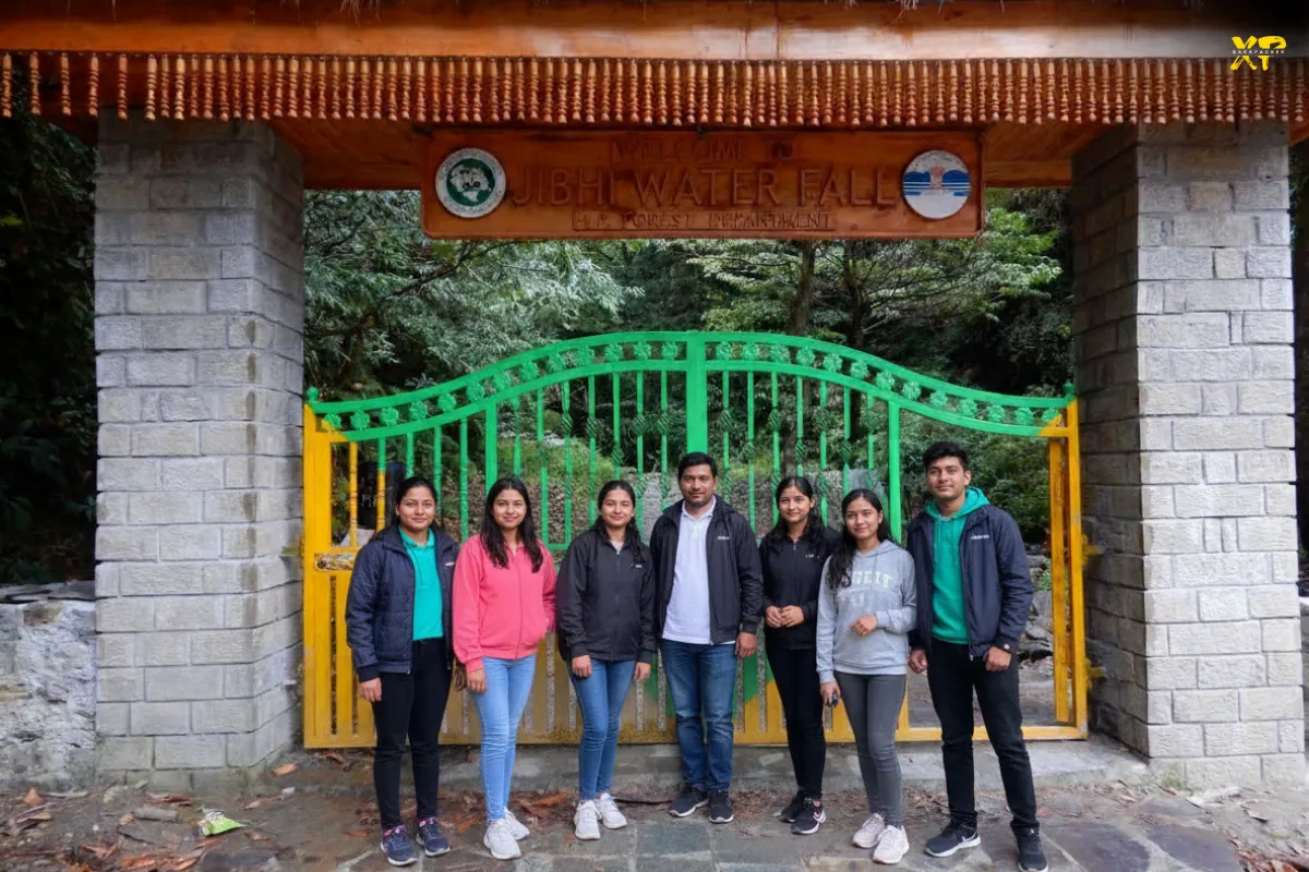 <span> Day 4 </span> Jibhi Waterfall, Mini Thailand & Return Journey!